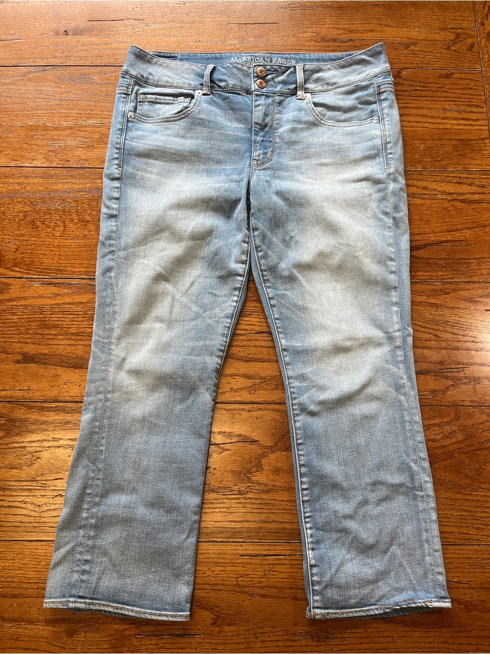 American Eagle Artist Crop Size 14